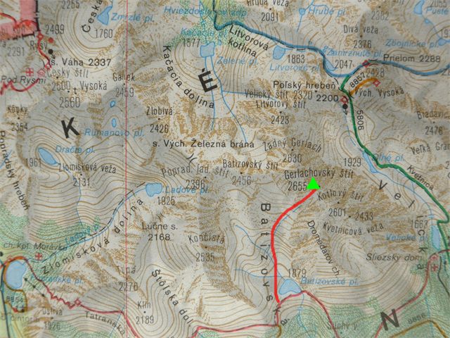 mapa Gerlach_50k